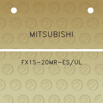 mitsubishi-fx1s-20mr-esul