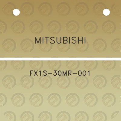 mitsubishi-fx1s-30mr-001