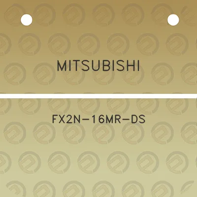 mitsubishi-fx2n-16mr-ds