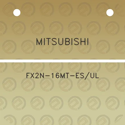 mitsubishi-fx2n-16mt-esul