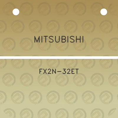 mitsubishi-fx2n-32et