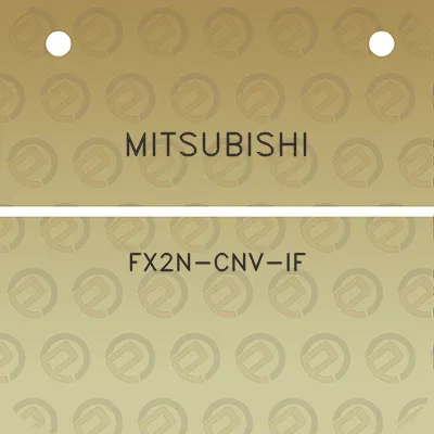 mitsubishi-fx2n-cnv-if