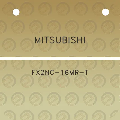 mitsubishi-fx2nc-16mr-t