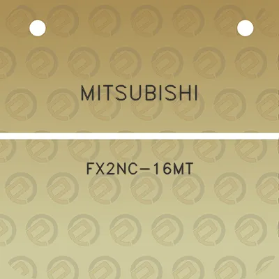 mitsubishi-fx2nc-16mt