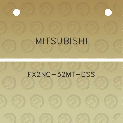 mitsubishi-fx2nc-32mt-dss