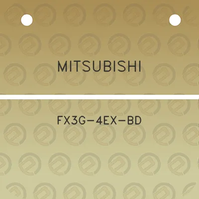 mitsubishi-fx3g-4ex-bd