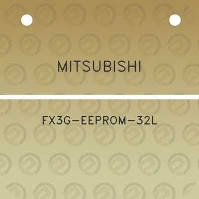 mitsubishi-fx3g-eeprom-32l