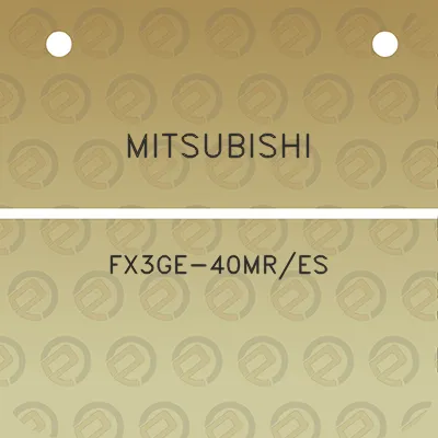 mitsubishi-fx3ge-40mres