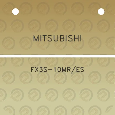 mitsubishi-fx3s-10mres