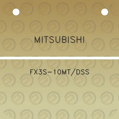 mitsubishi-fx3s-10mtdss