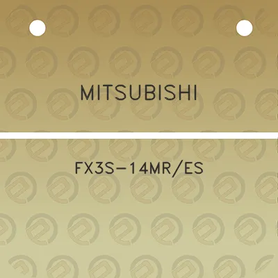 mitsubishi-fx3s-14mres