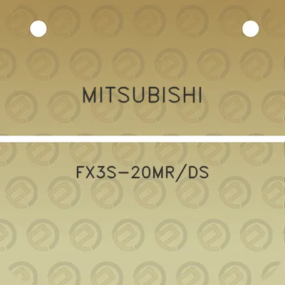 mitsubishi-fx3s-20mrds