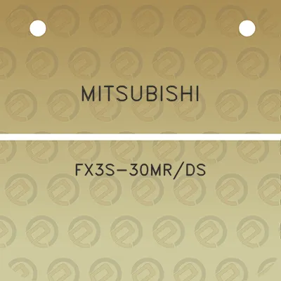 mitsubishi-fx3s-30mrds