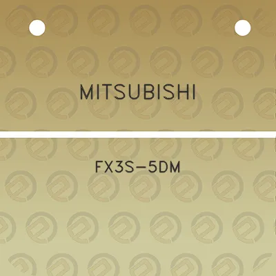 mitsubishi-fx3s-5dm