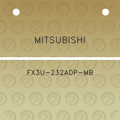 mitsubishi-fx3u-232adp-mb