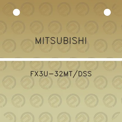 mitsubishi-fx3u-32mtdss