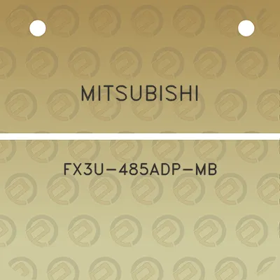 mitsubishi-fx3u-485adp-mb