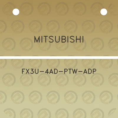 mitsubishi-fx3u-4ad-ptw-adp