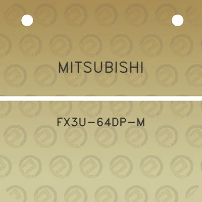 mitsubishi-fx3u-64dp-m