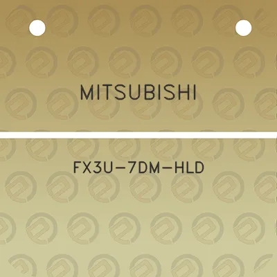 mitsubishi-fx3u-7dm-hld