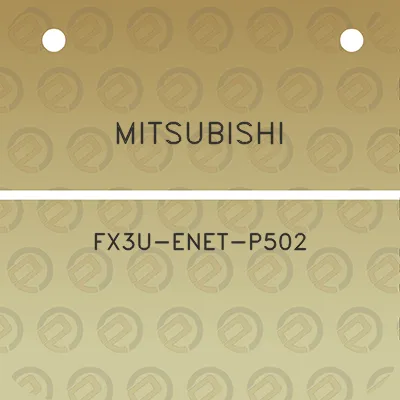 mitsubishi-fx3u-enet-p502