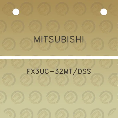 mitsubishi-fx3uc-32mtdss