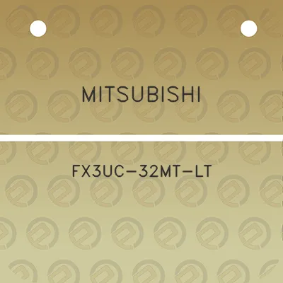 mitsubishi-fx3uc-32mt-lt