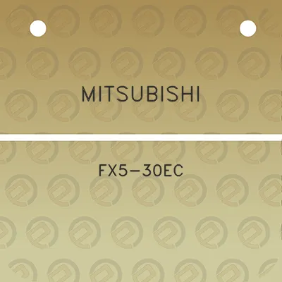 mitsubishi-fx5-30ec