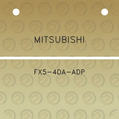 mitsubishi-fx5-4da-adp