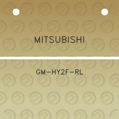 mitsubishi-gm-hy2f-rl