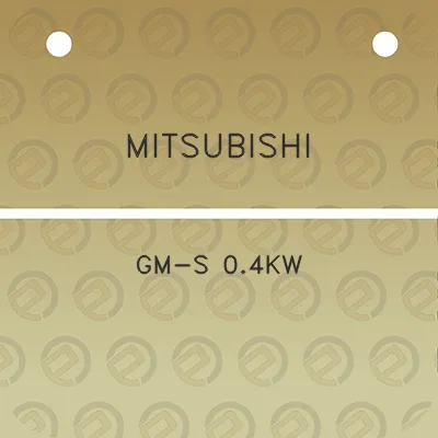 mitsubishi-gm-s-04kw