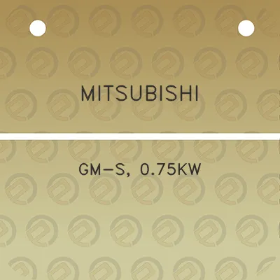 mitsubishi-gm-s-075kw