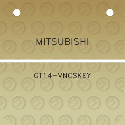 mitsubishi-gt14-vncskey