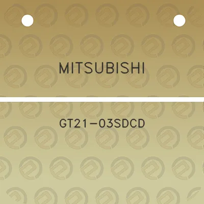 mitsubishi-gt21-03sdcd