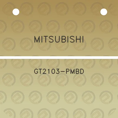 mitsubishi-gt2103-pmbd