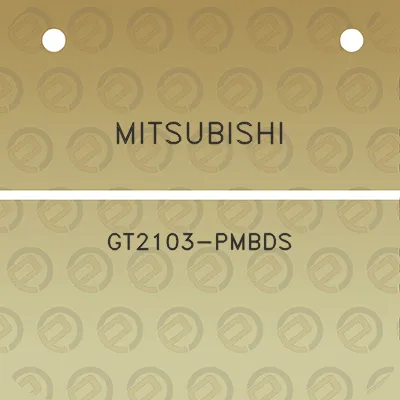 mitsubishi-gt2103-pmbds