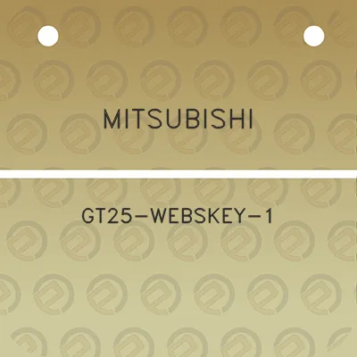 mitsubishi-gt25-webskey-1