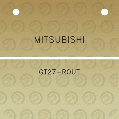 mitsubishi-gt27-rout