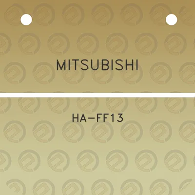 mitsubishi-ha-ff13