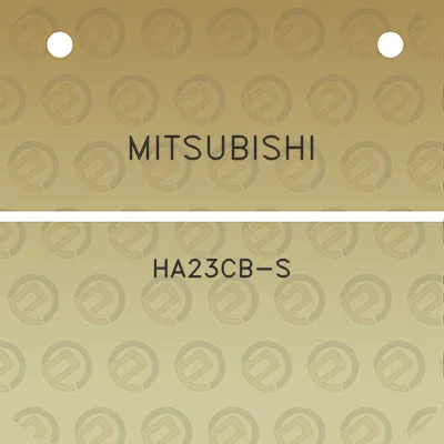 mitsubishi-ha23cb-s