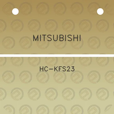 mitsubishi-hc-kfs23