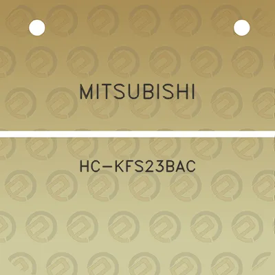 mitsubishi-hc-kfs23bac