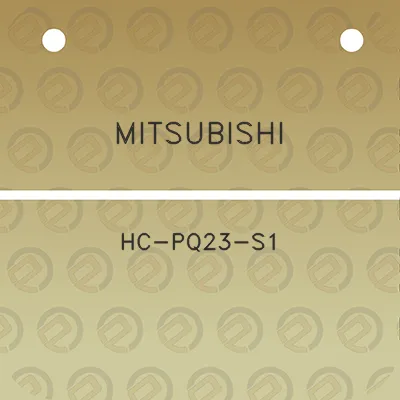 mitsubishi-hc-pq23-s1