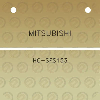 mitsubishi-hc-sfs153