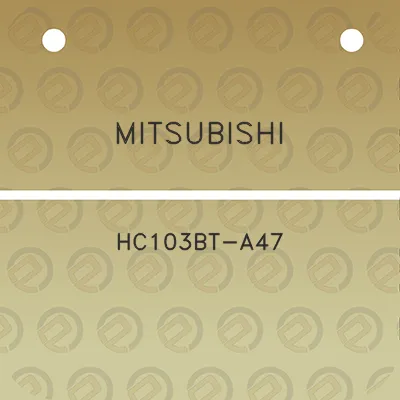 mitsubishi-hc103bt-a47