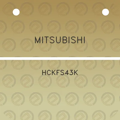 mitsubishi-hckfs43k