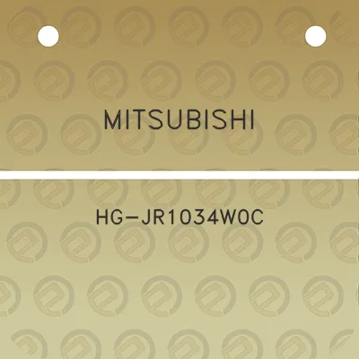 mitsubishi-hg-jr1034w0c