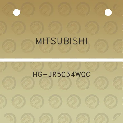 mitsubishi-hg-jr5034w0c