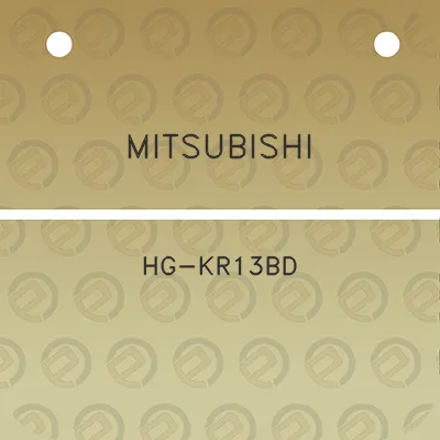 mitsubishi-hg-kr13bd