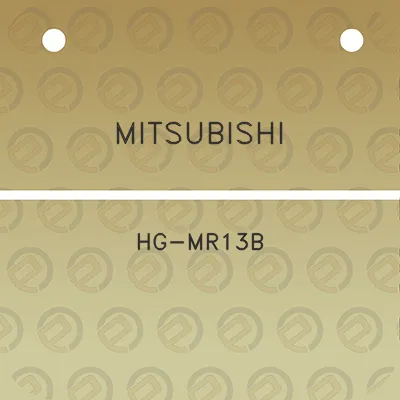 mitsubishi-hg-mr13b